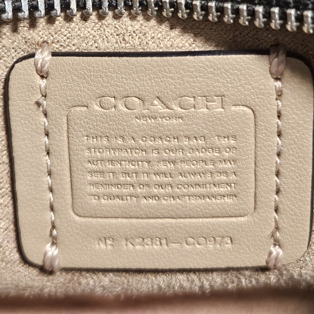 Coach Andrea Mini Carryall in Signature Canvas - Picture 8 of 9